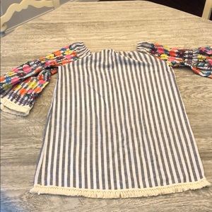 Philosophy embroidered sleeve sundress